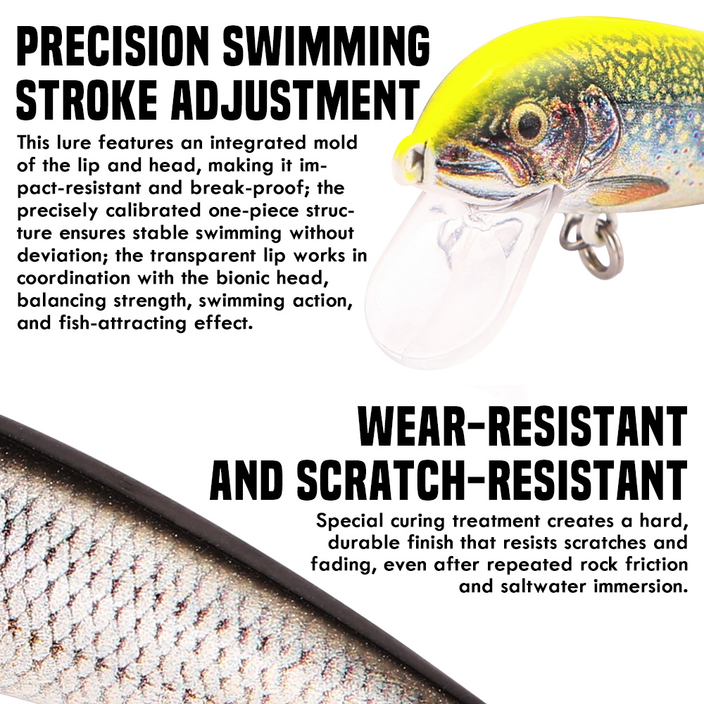 B&U Fishing Lures Sinking Minn - Fishing Lure Swimbait 리뷰 및 가격