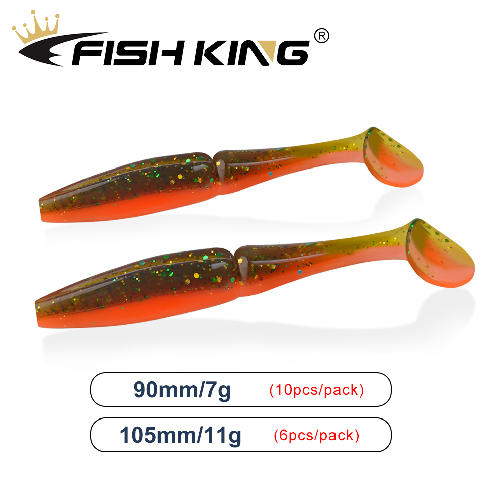 FISH KING One Up Shad Fishing  - Fishing Lure Soft Plastic 리뷰 및 가격