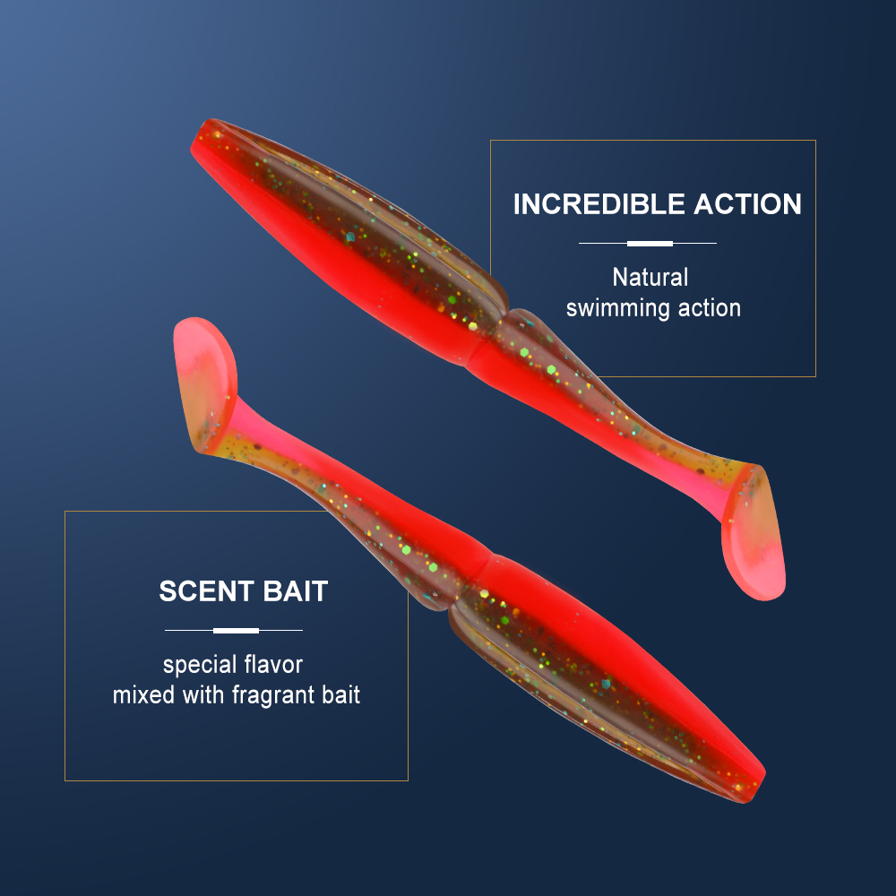 FISH KING One Up Shad Fishing  - Fishing Lure Soft Plastic 리뷰 및 가격