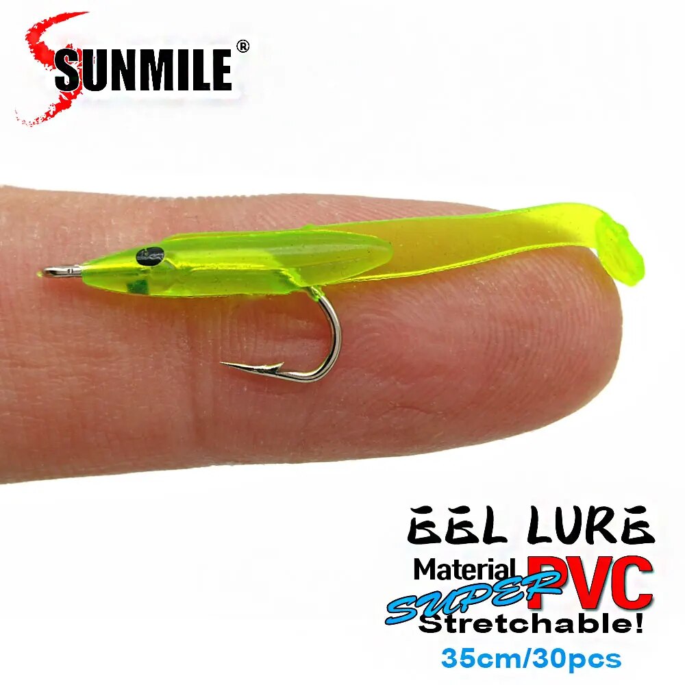 SUNMILE 30pcs Eel Soft Fishing - Fishing Lure Soft Plastic 리뷰 및 가격