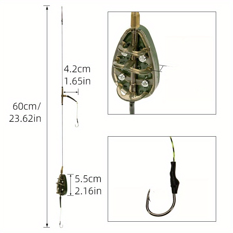 1pc Carp Fishing Feeder Kit Fe - Fishing Lure Accessories 리뷰 및 가격