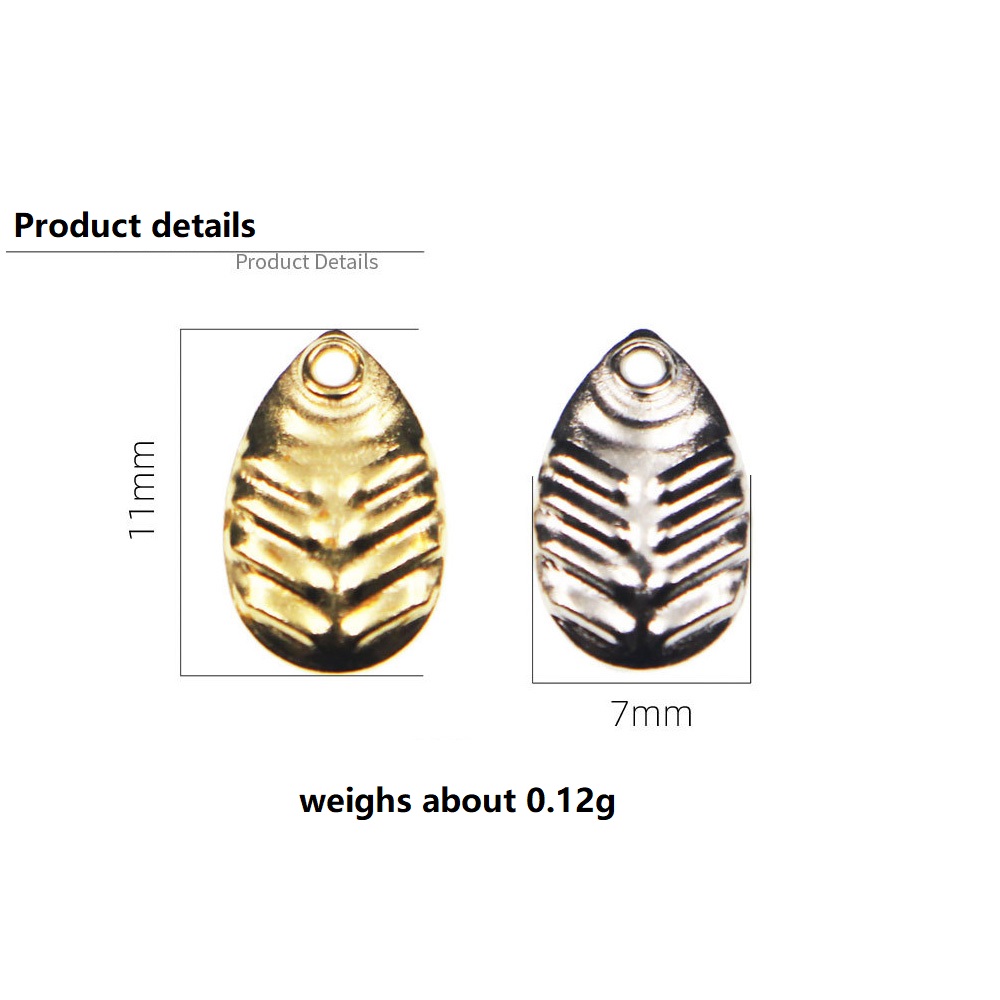 50Pcs/lot DIY Fishing Spinner  - Fishing Lure Spinner 리뷰 및 가격