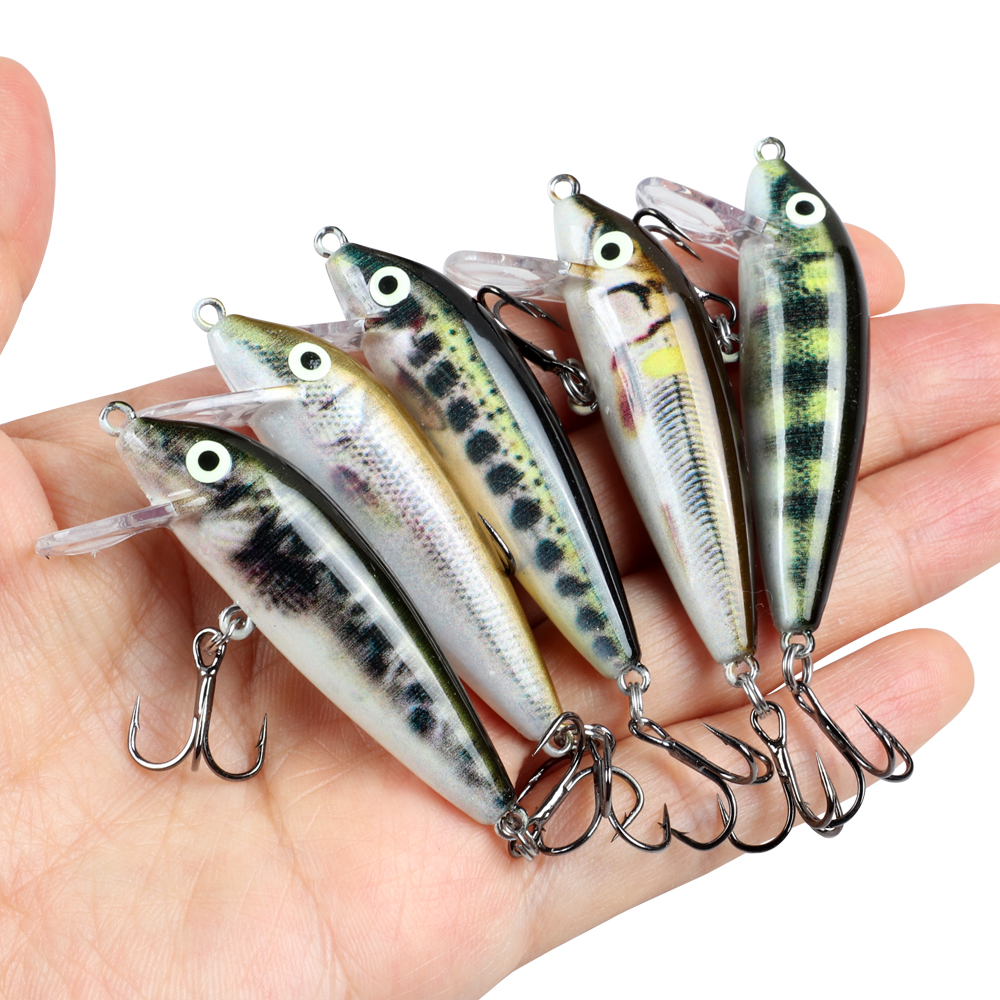 5cm 5g Sinking Minnow Wobblers - Fishing Lure Jerkbait 리뷰 및 가격