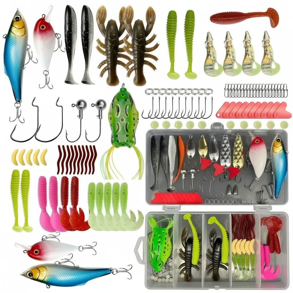 133Pcs Premium Fishing Lures T - Fishing Lure Jig 리뷰 및 가격