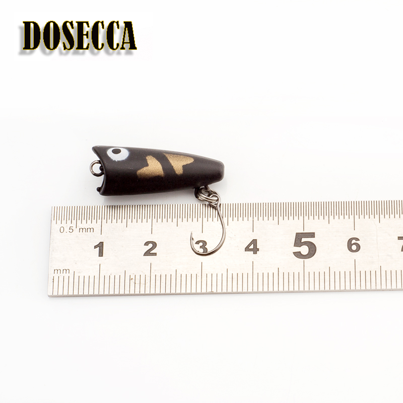 1PCS 2.5cm 1.5g  Topwater Bait - Fishing Lure Popper 리뷰 및 가격