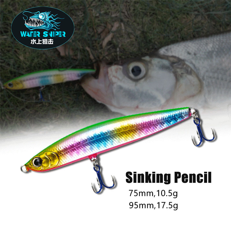 Water Sniper 10.5g 75mm Jerk P - Fishing Lure Jerkbait 리뷰 및 가격