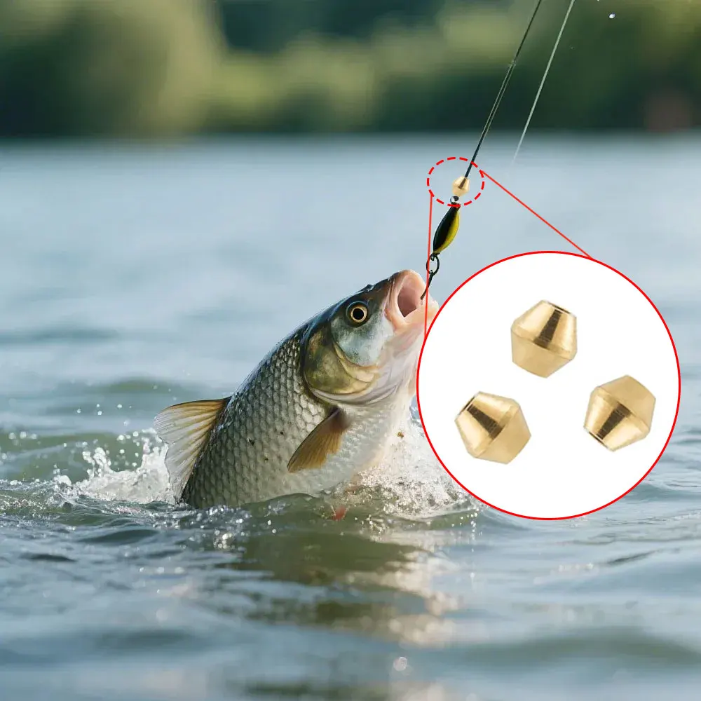 40pcs DIY Lure Brass Fishing B - Fishing Lure Spinner 리뷰 및 가격