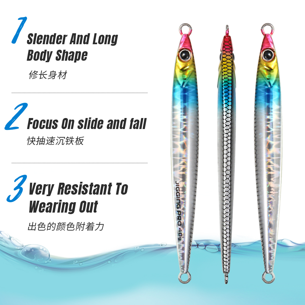 JIGGING PRO 40g 60g Slide Stic - Fishing Lure Buzzbait 리뷰 및 가격