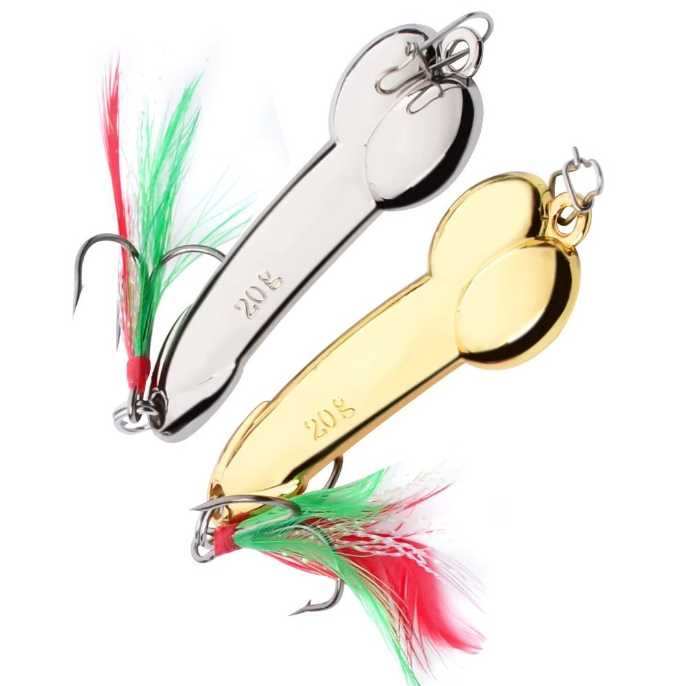 Metal Spoon Penis Shape Fishin - Fishing Lure Spoon 리뷰 및 가격