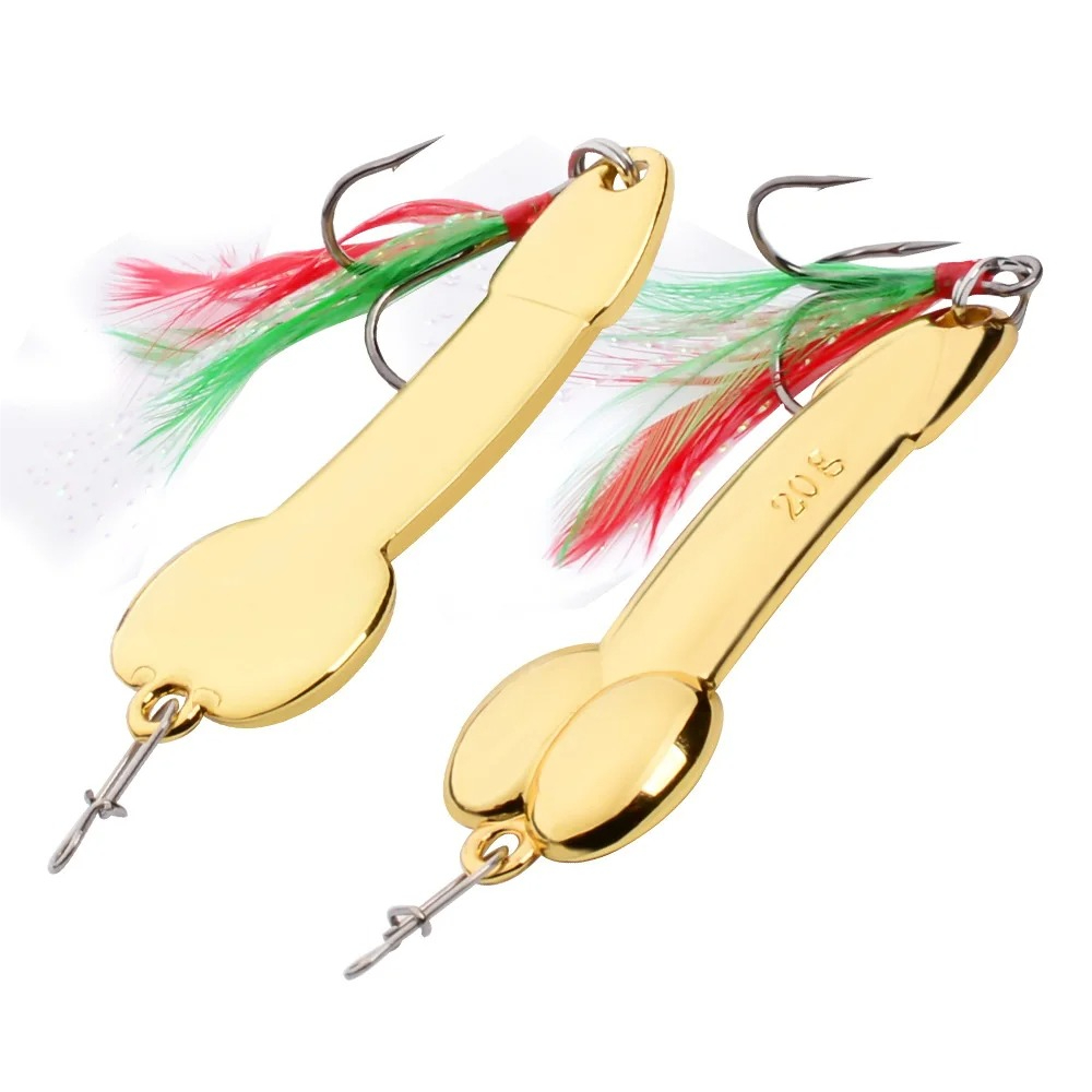 Metal Spoon Penis Shape Fishin - Fishing Lure Spoon 리뷰 및 가격