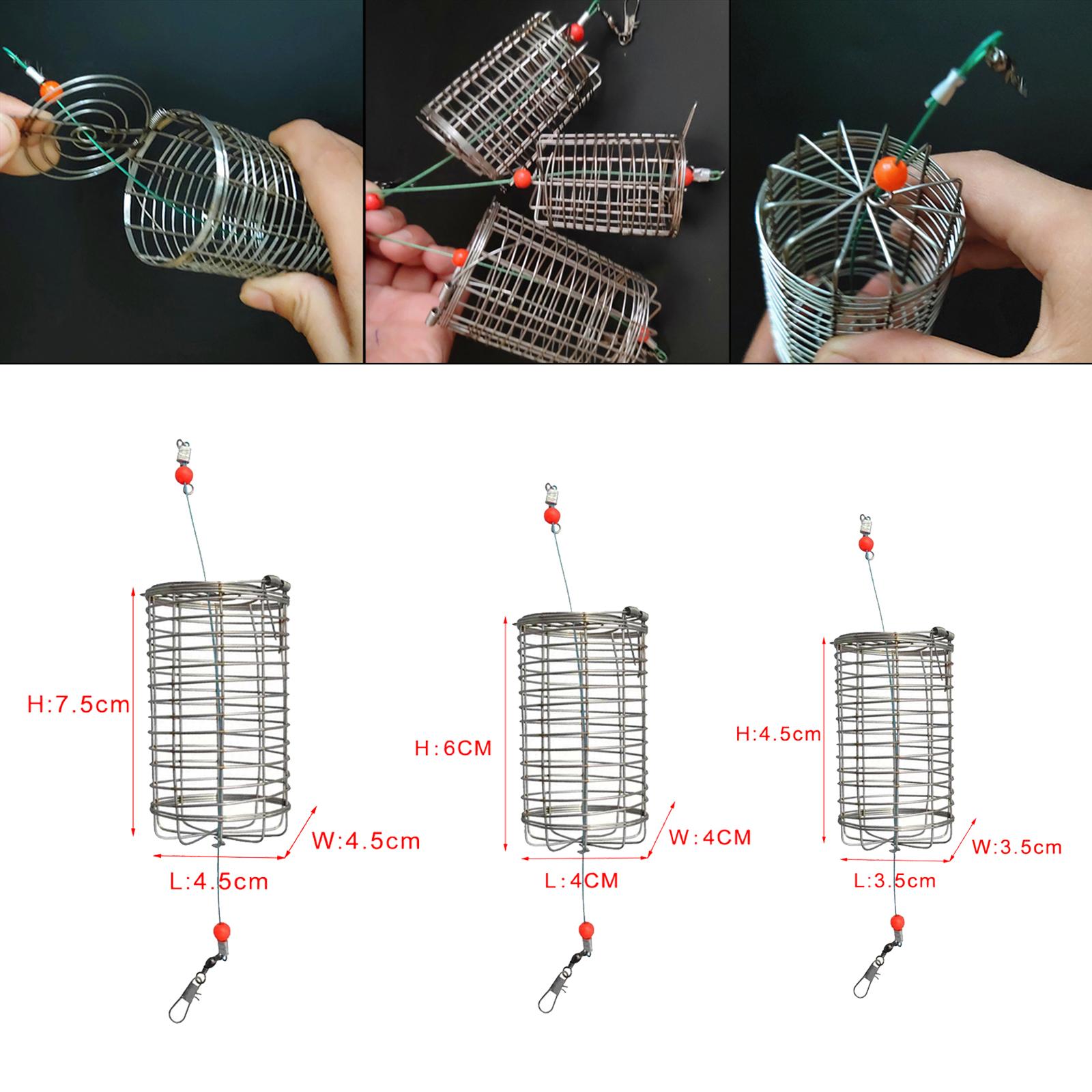 5x Solid Fishing Feeder Cage T - Fishing Lure Topwater 리뷰 및 가격