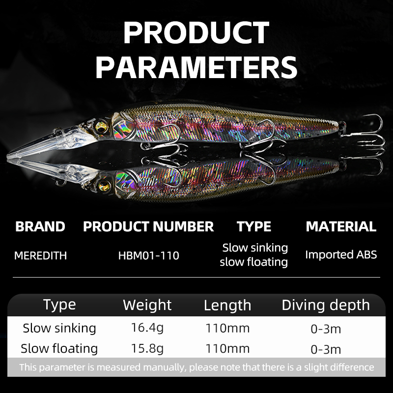 MEREDITH Minnow Wobbler Fishin - Fishing Lure Jerkbait 리뷰 및 가격