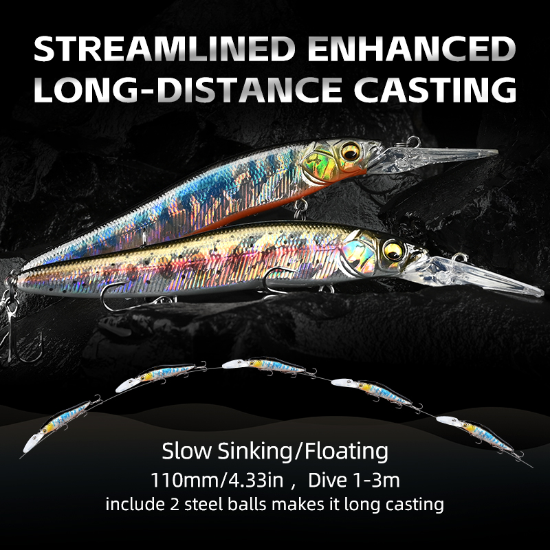 MEREDITH Minnow Wobbler Fishin - Fishing Lure Jerkbait 리뷰 및 가격