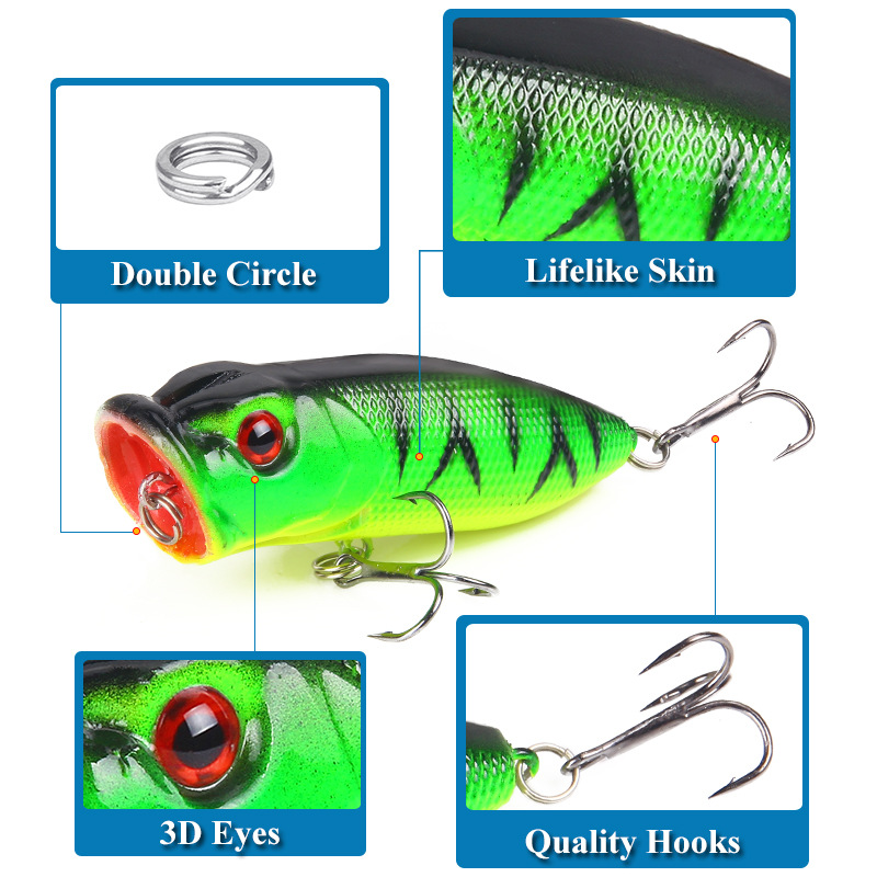 6pcs 6colors（opp bag）/5pcs 5co - Fishing Lure Popper 리뷰 및 가격