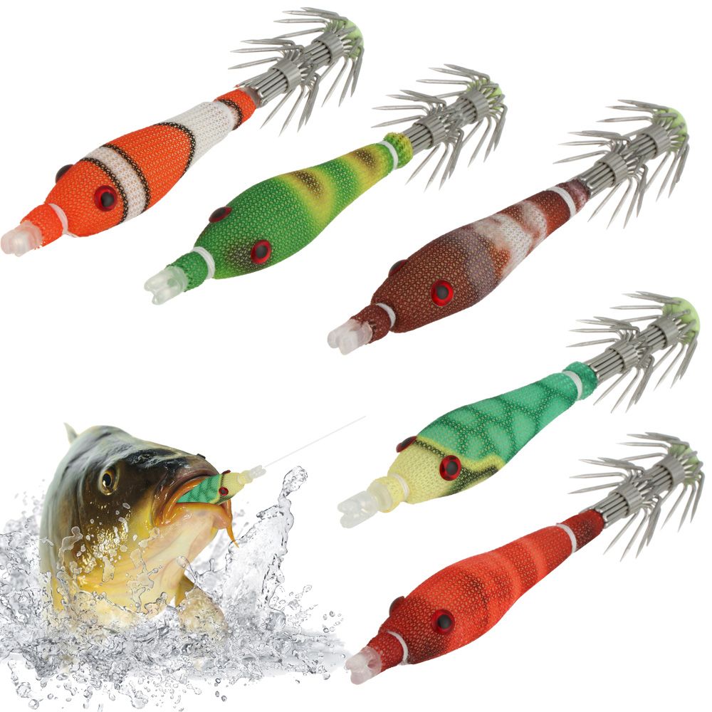 5pcs 60mm 3.3g Mini Squid Tata - Fishing Lure Buzzbait 리뷰 및 가격