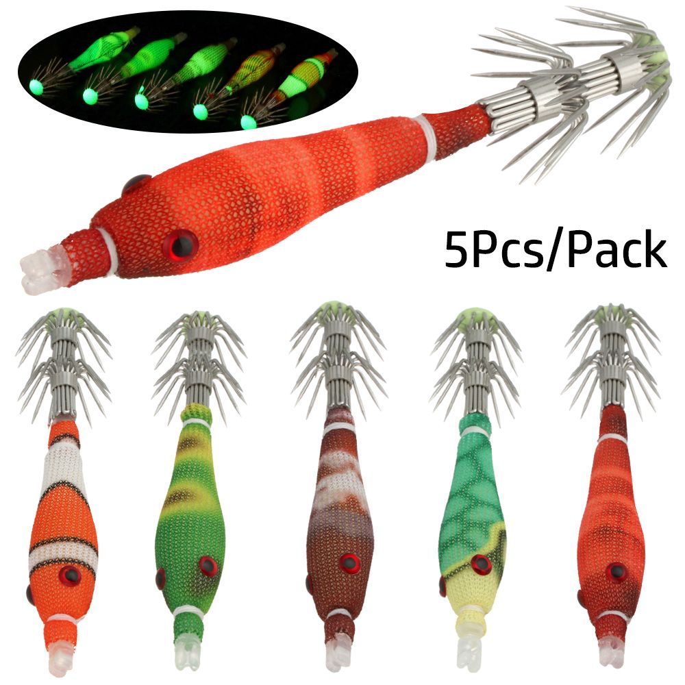5pcs 60mm 3.3g Mini Squid Tata - Fishing Lure Buzzbait 리뷰 및 가격