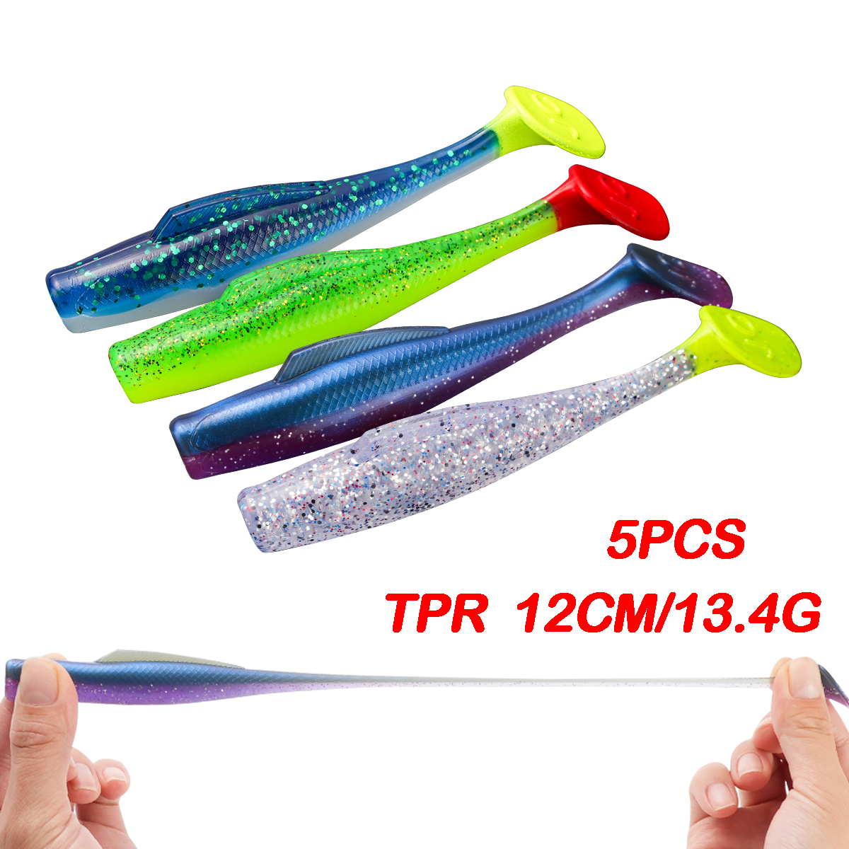 Johncoo soft fishing lure 12cm - Fishing Lure Soft Plastic 리뷰 및 가격