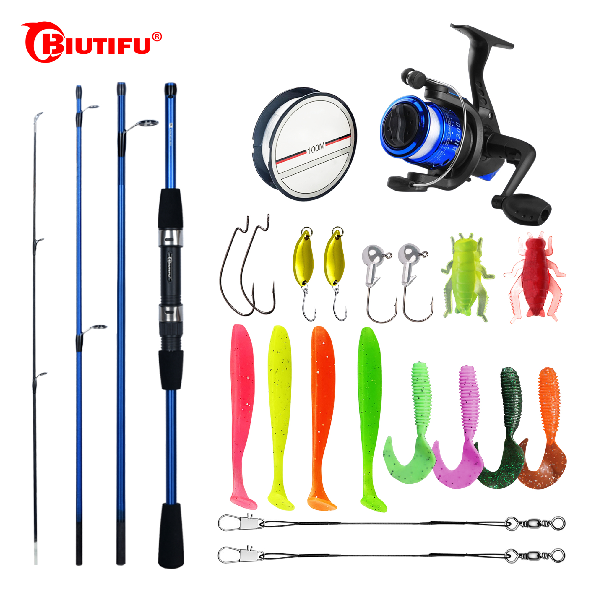 BIUTIFU Spinning Fishing Rod S - Fishing Lure Spinner 리뷰 및 가격