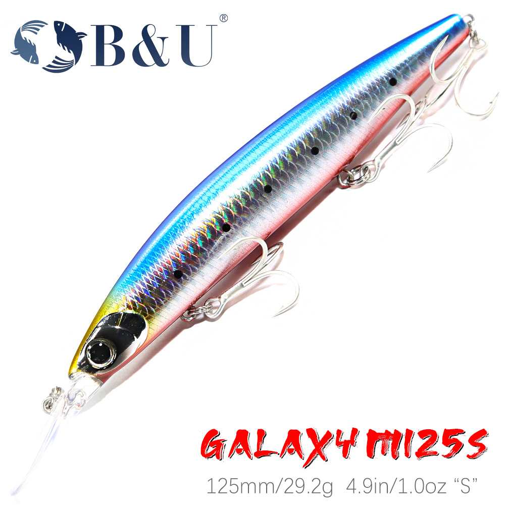 B&U 125mm Sinking Minnow Sea F - Fishing Lure Jerkbait 리뷰 및 가격
