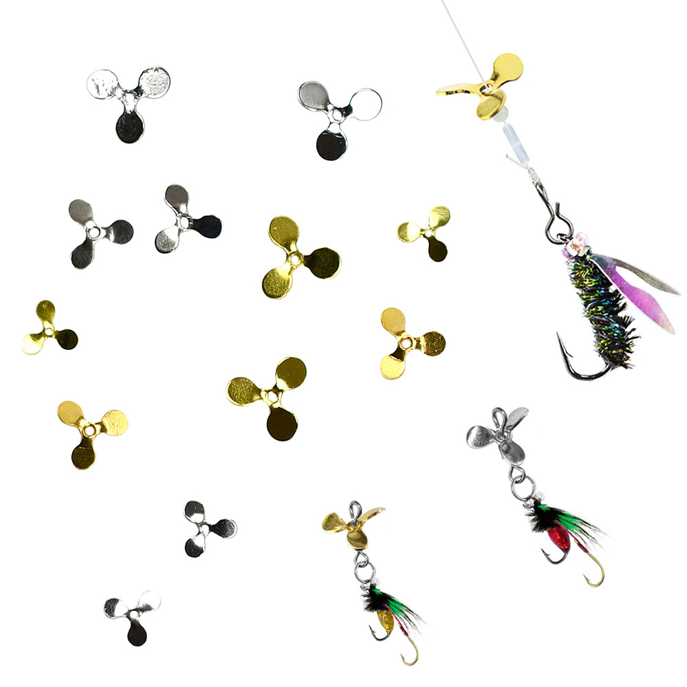 20Pcs Turbo Prop Spinner Three - Fishing Lure Blade Bait 리뷰 및 가격