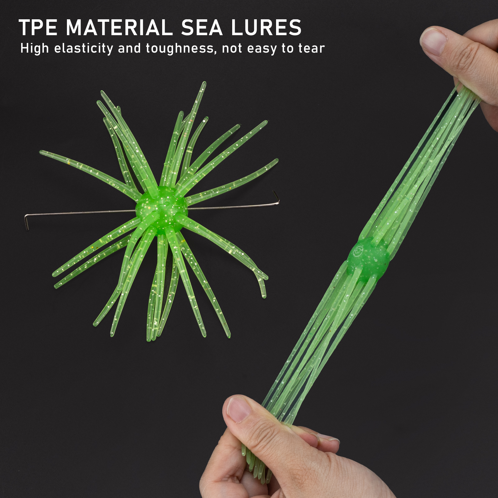 12pcs TPE Soft Sea Urchin Lure - Fishing Lure Swimbait 리뷰 및 가격