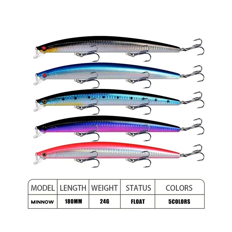 Laser Minnow Fishing Lure 18cm - Fishing Lure Crankbait 리뷰 및 가격