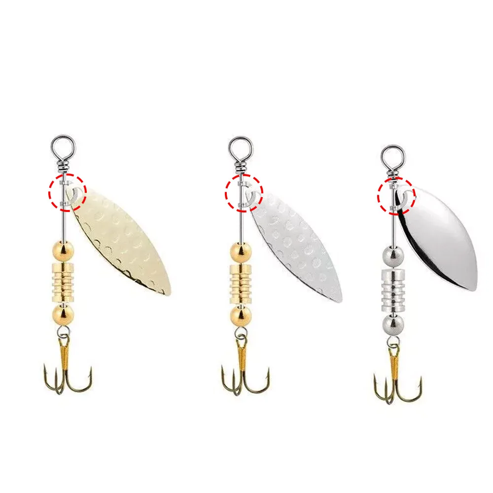 100pcs Fishing U Shaped Fixed  - Fishing Lure Spinner 리뷰 및 가격