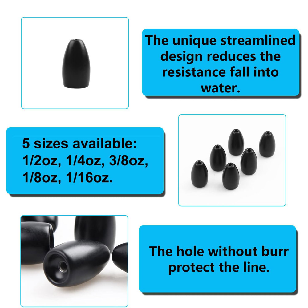 Tungsten Steel Fishing Weights - Fishing Lure Accessories 리뷰 및 가격