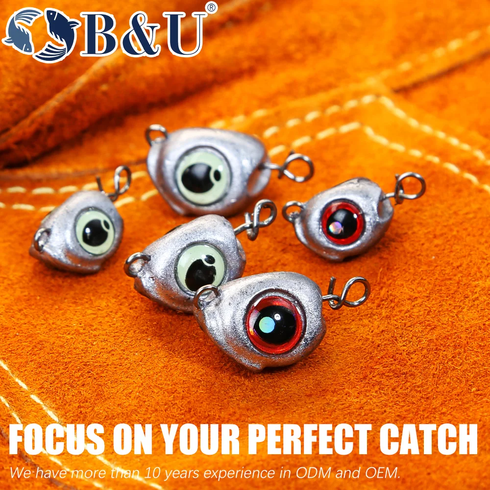 B&U Swing Jig head cheburashka - Fishing Lure Accessories 리뷰 및 가격